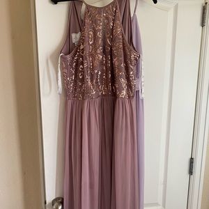 David’s bridal bridesmaid dress